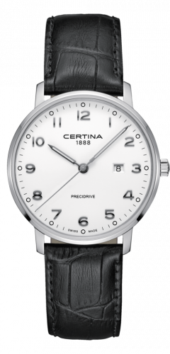 Certina DS Caimano 39 Stainless Steel / White / Strap C035.410.16.012.00