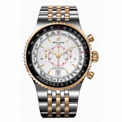 Breitling Montbrillant Legende Two Tone / Silver C2334021G637