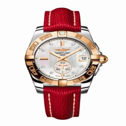 Breitling Galactic 36 Automatic Stainless Steel / Rose Gold / Pearl Diamond / Sahara C3733012/A725/214X/A16BA.1