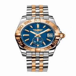 Breitling Galactic 36 Automatic Stainless Steel / Rose Gold / Gun Blue / Bracelet C3733012/C831/376C