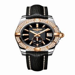 Breitling Galactic 36 Automatic Stainless Steel / Rose Gold / Diamond / Volcano Black / Sahara C3733053.BA54.213X