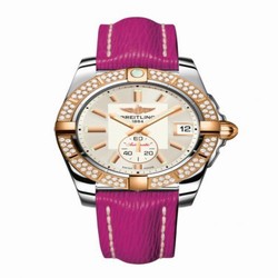 Breitling Galactic 36 Automatic Stainless Steel / Rose Gold / Diamond / Stratus Silver / Sahara C3733053.G714.242X