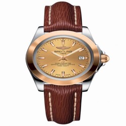 Breitling Galactic 32 Sleek Edition Stainless Steel / Rose Gold / Golden Sun / Sahara C7133012/H549/211X/A14BA.1