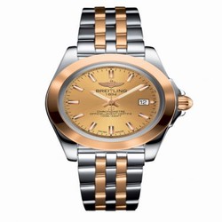 Breitling Galactic 32 Sleek Edition Stainless Steel / Rose Gold / Golden Sun / Bracelet C7133012/H549/792C