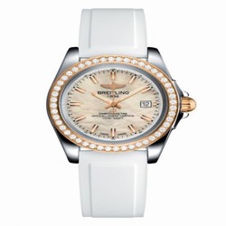 Breitling Galactic 32 Sleek Edition Stainless Steel / Rose Gold / Diamond / Pearl / Rubber C7133053/A802/164S/A14S.1