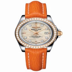Breitling Galactic 32 Sleek Edition Stainless Steel / Rose Gold / Diamond / Pearl Diamond / Sahara C7133053/A803/212X/A14BA.1