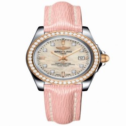 Breitling Galactic 32 Sleek Edition Stainless Steel / Rose Gold / Diamond / Pearl Diamond / Sahara C7133053/A803/238X/A14BA.1