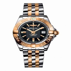 Breitling Galactic 32 Stainless Steel / Rose Gold / Trophy Black / Bracelet C71356L2.BA12.367C