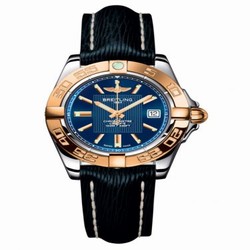 Breitling Galactic 32 Stainless Steel / Rose Gold / Metallica Blue / Sahara C71356L2.C813.210X