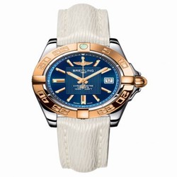 Breitling Galactic 32 Stainless Steel / Rose Gold / Metallica Blue / Sahara C71356L2.C813.235X