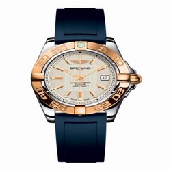 Breitling Galactic 32 Stainless Steel / Rose Gold / Sierra Silver / Rubber C71356L2.G704.141S
