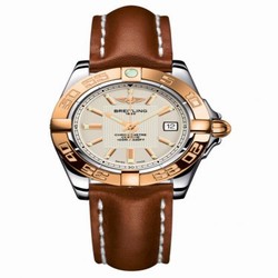 Breitling Galactic 32 Stainless Steel / Rose Gold / Sierra Silver / Calf C71356L2.G704.406X