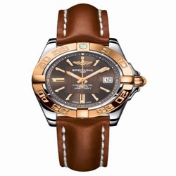 Breitling Galactic 32 Stainless Steel / Rose Gold / Solar Bronze / Calf C71356L2.Q581.406X