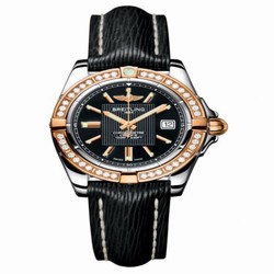 Breitling Galactic 32 Stainless Steel / Rose Gold / Diamond / Trophy Black / Sahara C71356LA.BA12.208X