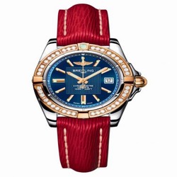 Breitling Galactic 32 Stainless Steel / Rose Gold / Diamond / Metallica Blue / Sahara C71356LA.C813.209X