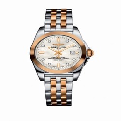 Breitling Galactic 29 Stainless Steel / Rose Gold / Pearl Diamond / Bracelet C7234812/A792/791C
