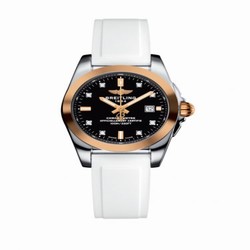 Breitling Galactic 29 Stainless Steel / Rose Gold / Trophy Black Diamond / Rubber C7234812/BE86/249S/A12S.1