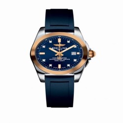 Breitling Galactic 29 Stainless Steel / Rose Gold / Horizon Blue Diamond / Rubber C7234812/C964/287S/A12S.1