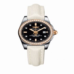 Breitling Galactic 29 Stainless Steel / Rose Gold / Diamond / Trophy Black Diamond / Sahara C7234853/BE86/274X/A12BA.1