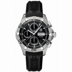 TAG Heuer Aquaracer 300M Calibre 16 Day-Date 43 Stainless Steel / Black / Rubber CAF2010.FT8011