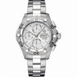 TAG Heuer Aquaracer 300M Calibre 16 Day-Date 43 Stainless Steel / Silver / Bracelet CAF2011.BA0815
