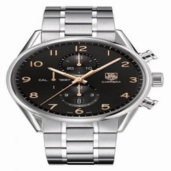 TAG Heuer Carrera Calibre 1887 43 Stainless Steel / Black / Bracelet CAR2014.BA0796