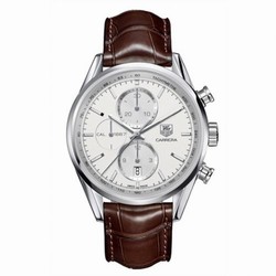 TAG Heuer Carrera Calibre 1887 41 Stainless Steel / Silver / Alligator CAR2111.FC6291