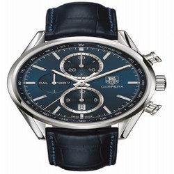 TAG Heuer Carrera Calibre 1887 41 Stainless Steel / Blue / Alligator CAR2115.FC6292