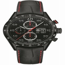 TAG Heuer Carrera Calibre 1887 43 Titanium / Black / Alligator / Racing CAR2A80.FC6237