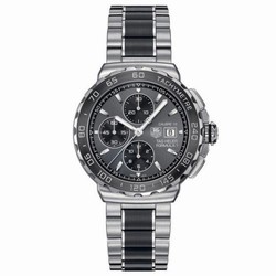 TAG Heuer Formula 1 Calibre 16 44 Stainless Steel / Grey / Bracelet CAU2010.BA0873