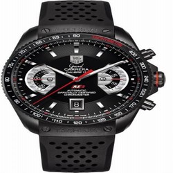TAG Heuer Grand Carrera Calibre 17 RS2 43 PVD / Black / Rubber CAV518B.FT6016