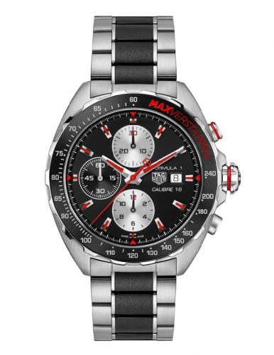 TAG Heuer Formula 1 Calibre 16 44 Stainless Steel / Max Verstappen 2019 / Bracelet CAZ2018.BA0970