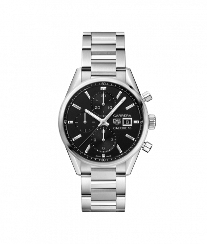 TAG Heuer Calibre 16 41 Stainless Steel / Black / Bracelet CBK2110.BA0715