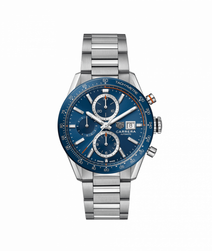 TAG Heuer Carrera Calibre 16 41 Stainless Steel / Blue / Bracelet CBM2112.BA0651