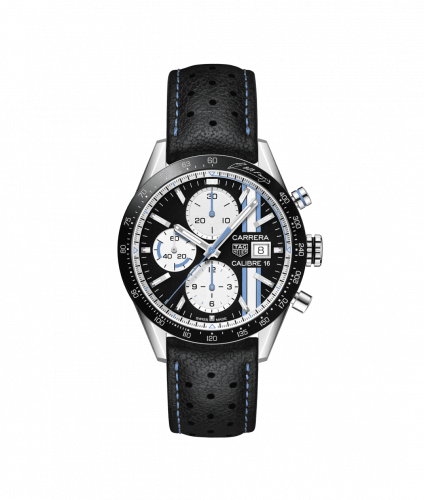 TAG Heuer Carrera Calibre 16 41 Stainless Steel / Black Retro / Fangio CV201AT.FC6475