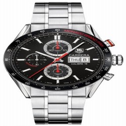 TAG Heuer Carrera Calibre 16 Day Date 43 Stainless Steel / Black / Monaco Grand Prix CV2A1F.BA0796