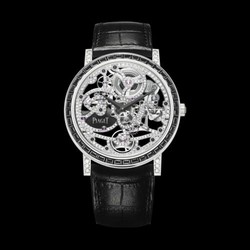 Piaget Altiplano Skeleton White Gold Black Diamonds G0A40225