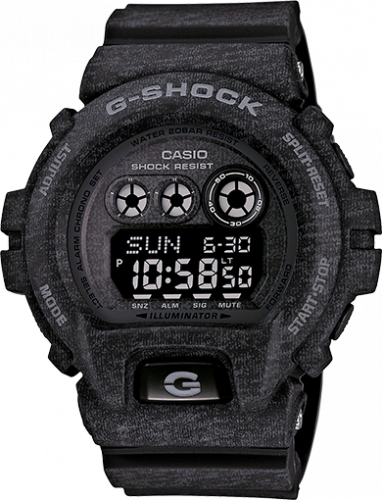 Casio GD-X6900HT-1 Heathered Black GD-X6900HT-1