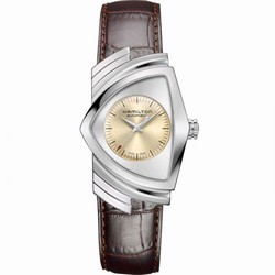 Hamilton Ventura Auto Stainless Steel / Beige H24515521