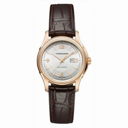 Hamilton Jazzmaster Viewmatic 34mm Silver Dial PVD Gold H32335555