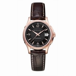 Hamilton Jazzmaster Viewmatic 37mm Black Dial PVD Gold H32445585