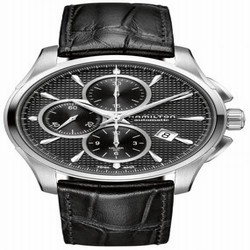 Hamilton Jazzmaster Automatic Chronograph 42mm Black Dial H32596731