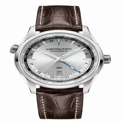 Hamilton Jazzmaster GMT 42mm Silver Dial H32605551