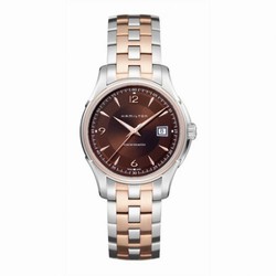 Hamilton Jazzmaster Viewmatic 40mm Brown Dial Two Tone H32655195