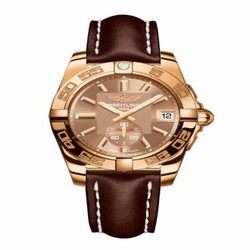 Breitling Galactic 36 Automatic Rose Gold / Copperhead Bronze / Calf H3733012.Q584.416X