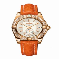 Breitling Galactic 36 Automatic Rose Gold / Diamond / Stratus Silver / Sahara H3733053.G714.217X