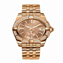 Breitling Galactic 36 Automatic Rose Gold / Diamond / Copperhead Bronze / Bracelet H3733053.Q584.376H