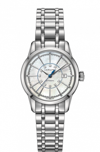 Hamilton Railroad Lady Automatic Steel / MOP / Bracelet H40405191