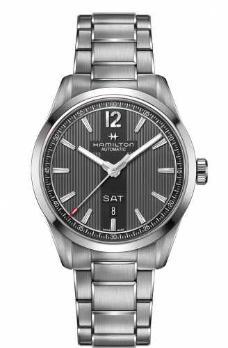 Hamilton Broadway Day Date Automatic Steel / Grey / Bracelet H43515135