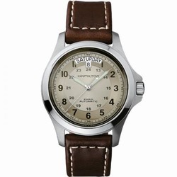 Hamilton Khaki Field King Auto 40 Stainless Steel / Beige H64455523